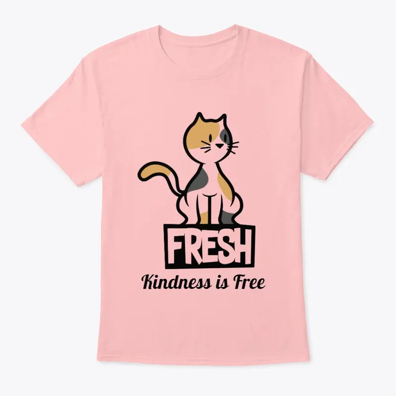 Catfresh Logo Kindness is Free