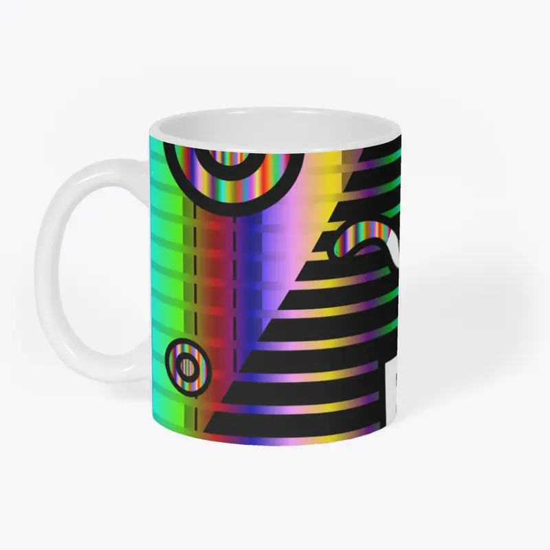 Trippy Fresh Cat - Mug