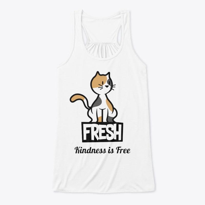 Catfresh Logo Kindness is Free